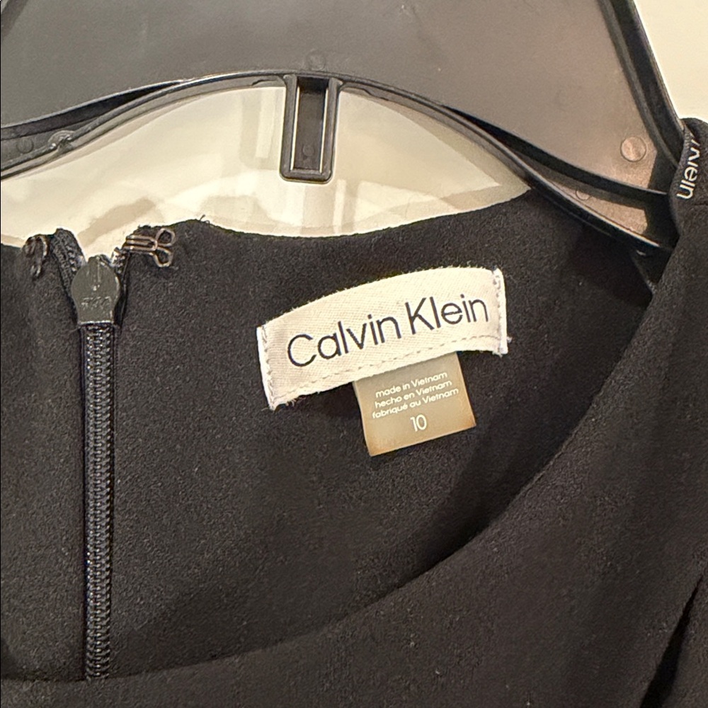 Calvin Klein Black Sleeveless Jumpsuit - Picture 3 of 16